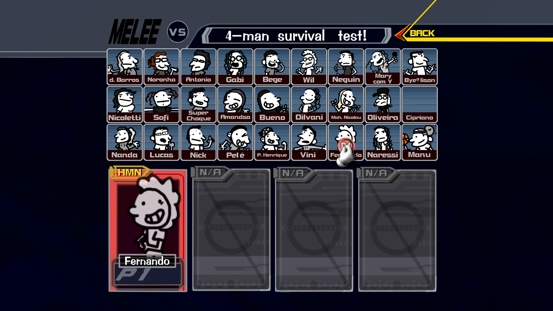 Imagem do melee